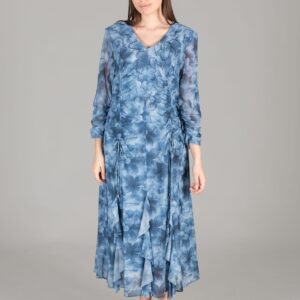 Round Neck Empirme Dress - Brand: GUMANIZE - Women & Kids, Baby Clothes Wholesale - TheBS Women