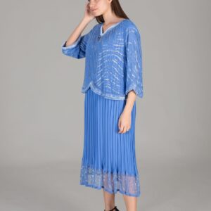 V Neck Chiffon Stone Dress - Brand: GUMANIZE - Women & Kids, Baby Clothes Wholesale - TheBS Women