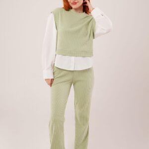 Shirt Sleeve Flex Mint Wholesale Double Suit - Brand: Lustrin - Women & Kids, Baby Clothes Wholesale - TheBS Women