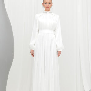 Women's Stone Detailed Chiffon Evening Dress - Brand: Puane - Women & Kids, Baby Clothes Wholesale - TheBS Women