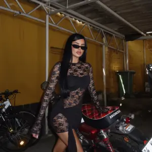 Lace Detail Long Dress - Brand: EYYO ATELIER - Women & Kids, Baby Clothes Wholesale - TheBS Women