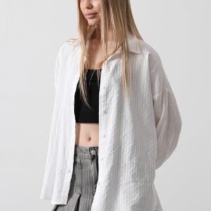 Striped Long Sleeve Shirt - Brand: Reyon - Women & Kids, Baby Clothes Wholesale - TheBS Women