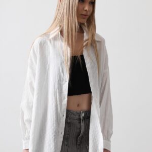 Striped Long Sleeve Shirt - Brand: Reyon - Women & Kids, Baby Clothes Wholesale - TheBS Women