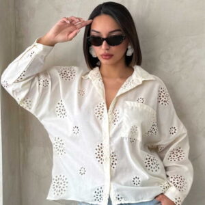 Embroidered Shirt - Light - Brand: Topshow - Women & Kids, Baby Clothes Wholesale - TheBS Women