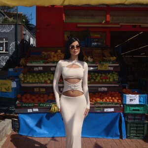 Ring Detail Long Dress - Brand: EYYO ATELIER - Women & Kids, Baby Clothes Wholesale - TheBS Women