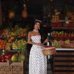 Polka Dot Long Dress - Brand: EYYO ATELIER - Women & Kids, Baby Clothes Wholesale - TheBS Women