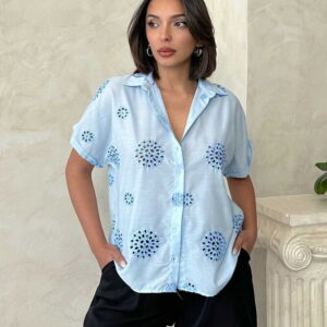Embroidered Shirt - Brand: Topshow - Women & Kids, Baby Clothes Wholesale - TheBS Women