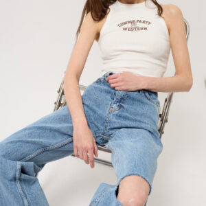 Laser Cut Wide Leg Jean - Brand: Black Fashion - Women & Kids, Baby Clothes Wholesale - TheBS Women