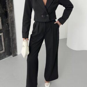 Crop Jacket Suit - Brand: My Fashion - Women & Kids, Baby Clothes Wholesale - TheBS Women