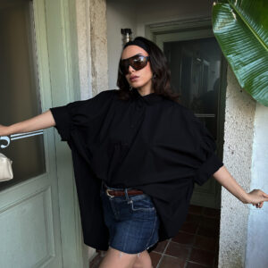 Custom Design 100% Cotton Oversize Shirt Dress 29064 - Brand: First Angels - Women & Kids, Baby Clothes Wholesale - TheBS Women