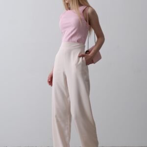 Half-Elastic Waist Palazzo Pants - Brand: Reyon - Women & Kids, Baby Clothes Wholesale - TheBS Women