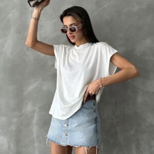 Lace Shoulder T-Shirt - Brand: Topshow - Women & Kids, Baby Clothes Wholesale - TheBS Women