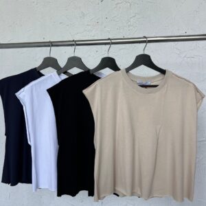 Tshirt Pat Detailed - Brand: Cream Rouge - Women & Kids, Baby Clothes Wholesale - TheBS Women