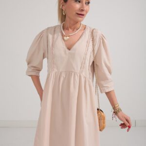 Dress Mini Collar Lace - Brand: Cream Rouge - Women & Kids, Baby Clothes Wholesale - TheBS Women