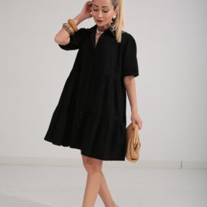 Layered Shirt Dress - Brand: Cream Rouge - Women & Kids, Baby Clothes Wholesale - TheBS Women