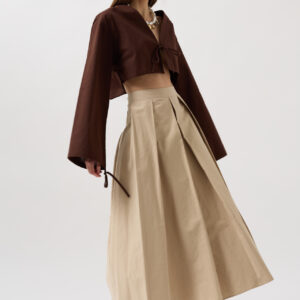 Tie Up Detail Long Sleeve Blouse - Brand: Black Fashion - Women & Kids, Baby Clothes Wholesale - TheBS Women