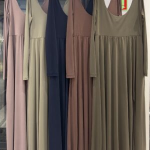 Dress Modal Front Slit - Brand: Cream Rouge - Women & Kids, Baby Clothes Wholesale - TheBS Women