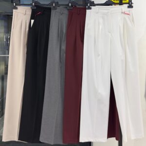 Trousers Pleated Slaze - Brand: Cream Rouge - Women & Kids, Baby Clothes Wholesale - TheBS Women