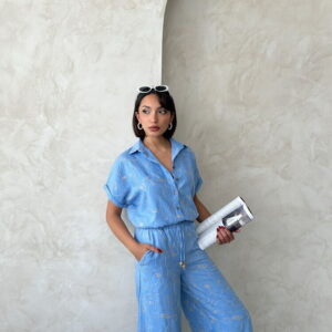 Embroidered Shirt - Light - Brand: Topshow - Women & Kids, Baby Clothes Wholesale - TheBS Women