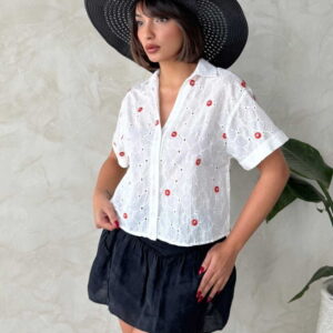 Embroidered Embroidered Shirt -Dsn1 - Brand: Topshow - Women & Kids, Baby Clothes Wholesale - TheBS Women