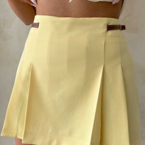 Belt Detailed Shorts - Brand: Topshow - Women & Kids, Baby Clothes Wholesale - TheBS Women