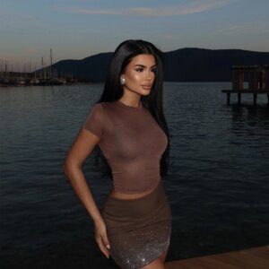 Stone Detail Mini Skirt - Brand: EYYO ATELIER - Women & Kids, Baby Clothes Wholesale - TheBS Women