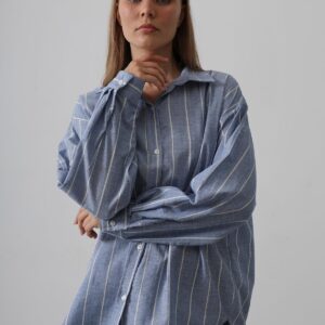 Striped Tunic Shirt -Pattern 1 - Brand: Reyon - Women & Kids, Baby Clothes Wholesale - TheBS Women