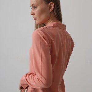 Basic Shirt - Salmon - Brand: Reyon - Women & Kids, Baby Clothes Wholesale - TheBS Women