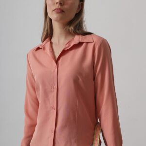 Basic Shirt - Salmon - Brand: Reyon - Women & Kids, Baby Clothes Wholesale - TheBS Women