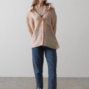 Oversize Shirt With Pockets - Brand: Reyon - Women & Kids, Baby Clothes Wholesale - TheBS Women