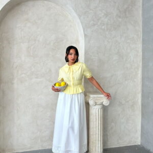 Collar Detailed Ruffle Shirt - Brand: Topshow - Women & Kids, Baby Clothes Wholesale - TheBS Women