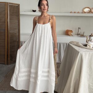 WholesaleStrappy Mueslin Dress - Brand: Elisa - Women & Kids, Baby Clothes Wholesale - TheBS Women