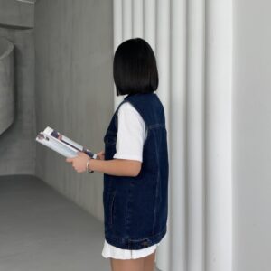 Medium Denim Vest - Brand: XLove - Women & Kids, Baby Clothes Wholesale - TheBS Women