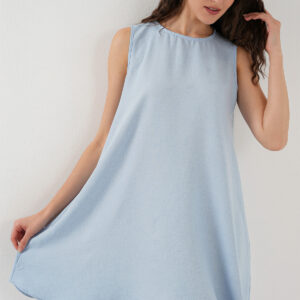 Mini Linen Dress - Light - Brand: Bigdart - Women & Kids, Baby Clothes Wholesale - TheBS Women