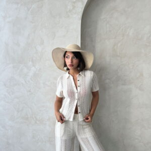 Lace Shirt - Raw - Brand: Topshow - Women & Kids, Baby Clothes Wholesale - TheBS Women