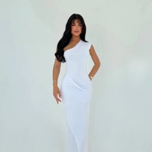 White Eldoris Dress - Brand: EYYO ATELIER - Women & Kids, Baby Clothes Wholesale - TheBS Women