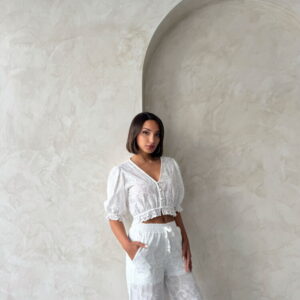 Floral Detailed Embroidered Blouse - Brand: Topshow - Women & Kids, Baby Clothes Wholesale - TheBS Women