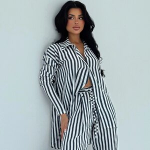 NavyTrouser Suit - Brand: EYYO ATELIER - Women & Kids, Baby Clothes Wholesale - TheBS Women