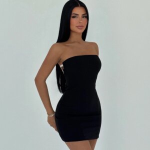 Strapless Mini Dress - Brand: EYYO ATELIER - Women & Kids, Baby Clothes Wholesale - TheBS Women