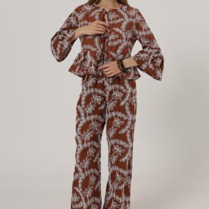 Embroidered Oversize Pants - Brand: Reyon - Women & Kids, Baby Clothes Wholesale - TheBS Women