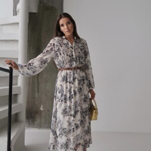 WholesaleBib Detailed Dress - Brand: Elisa - Women & Kids, Baby Clothes Wholesale - TheBS Women