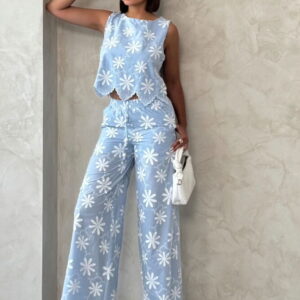 Floral Palazzo Pants - Brand: Topshow - Women & Kids, Baby Clothes Wholesale - TheBS Women