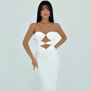 Sexy Elegant Formal Glam Bodycon Dress - Brand: EYYO ATELIER - Women & Kids, Baby Clothes Wholesale - TheBS Women