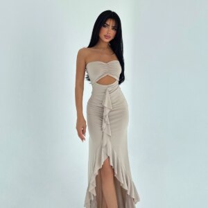 Sexy Elegant Formal Glam T-shirt Dress - Brand: EYYO ATELIER - Women & Kids, Baby Clothes Wholesale - TheBS Women