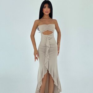 Sexy Elegant Formal Glam T-shirt Dress - Brand: EYYO ATELIER - Women & Kids, Baby Clothes Wholesale - TheBS Women