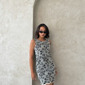 ElegantSheath Dress With Floral Pattern - Brand: Topshow - Women & Kids, Baby Clothes Wholesale - TheBS Women