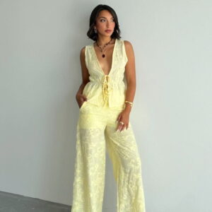 Casual Boho Sleeveless Tie Shirt - Brand: Topshow - Women & Kids, Baby Clothes Wholesale - TheBS Women