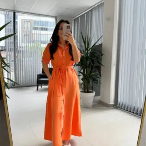 Casual Elegant Formal Modest Shirt Dress Maxi - Brand: Cream Rouge - Women & Kids, Baby Clothes Wholesale - TheBS Women