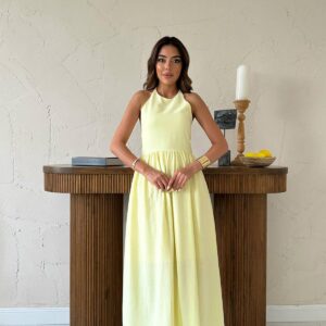 Elegant A-Line Floor Length Dress - Brand: Elisa - Women & Kids, Baby Clothes Wholesale - TheBS Women