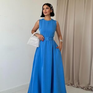 Halter Neck Flared Dress - Brand: Elisa - Women & Kids, Baby Clothes Wholesale - TheBS Women